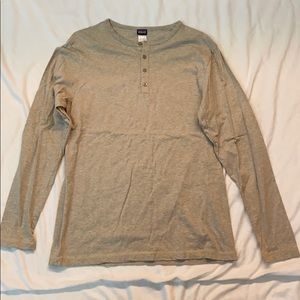 Patagonia Tan Long Sleeve Henley Men Small S